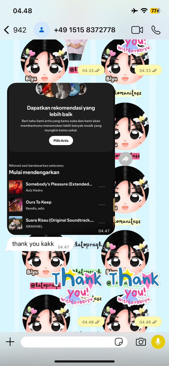 ketopraqk's tweet photo. Sp0otify best seller 3bulan gaskan!💭 https://t.co/zR192Mw2vM