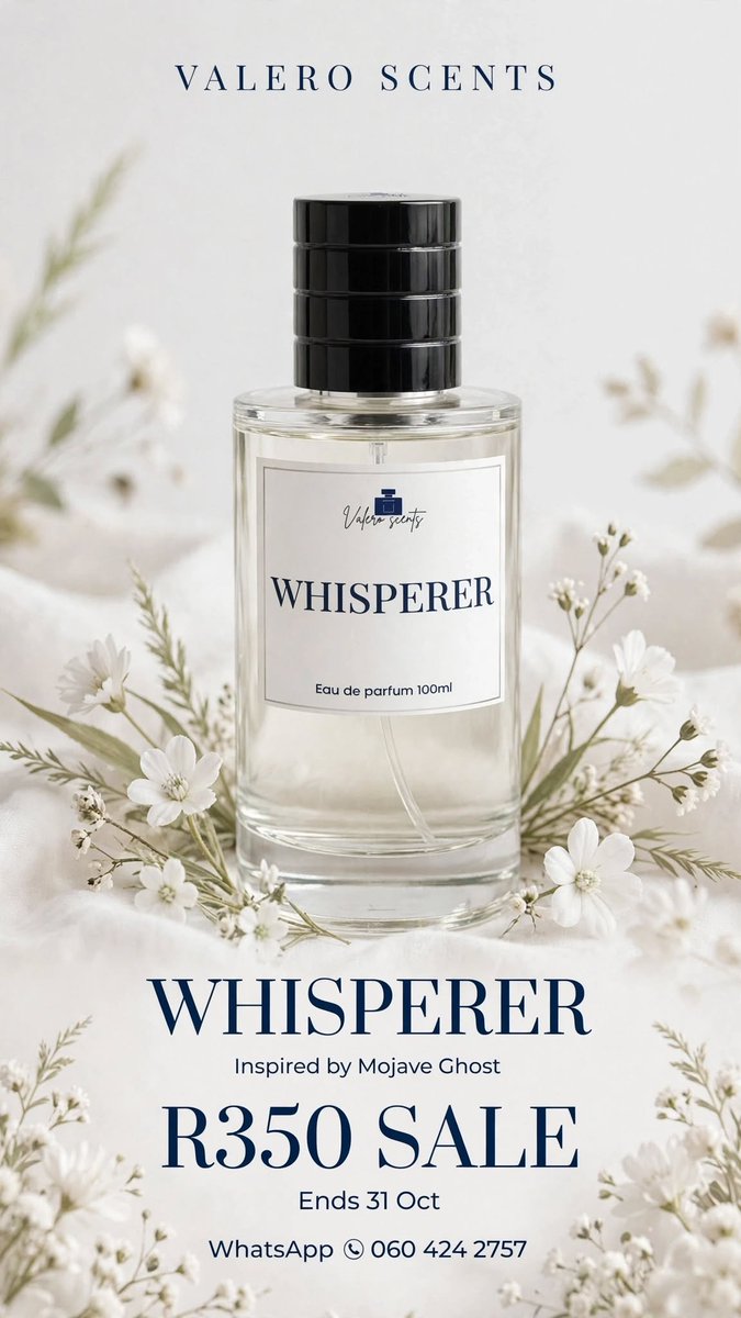DafisoPrince's tweet photo. The Whisperer inspired by Mojave ghost byredo. Clean beautiful scent

#byredo #summerfragrance #mojaveghost https://t.co/c1OTOLJTin