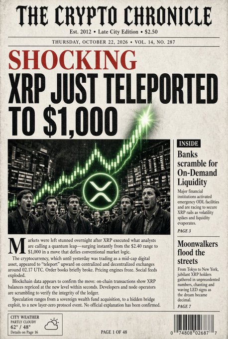 FX191976's tweet photo. @XRPMoonWalkK  MANIFESTING XRP $1K SOON https://t.co/LIaqeiMUdP