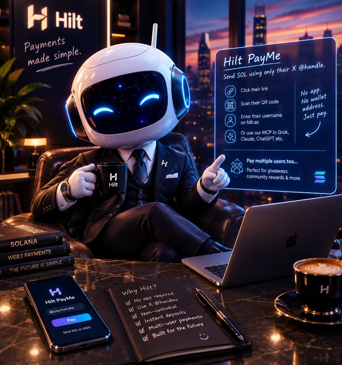DLawrence001's tweet photo. ➢ One thing about crypto that still gets me is having to ask someone for their wallet address just to send them SOL

Then comes the copy, paste, double-checking, and praying you didn't mess up a character.

I recently came across Hilt, and this is one problem they're  fixing ⇩ https://t.co/09D2KyIn38