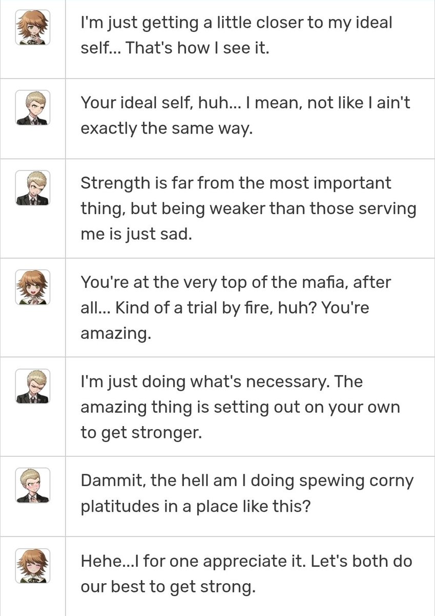 Razortalan's tweet photo. I really love this interaction between Fuyuhiko and Chihiro 🥹💗 https://t.co/y4E9qSFiz8