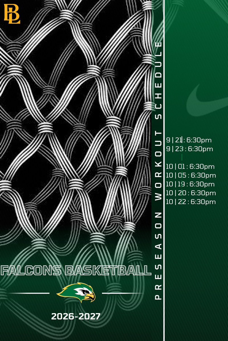 BenLippenMBB's tweet photo. 🚨UPDATED🚨
WORK. COMPETE. IMPROVE.
Preseason Skill Development Times⌚️
#ONEmore 🦅 https://t.co/CqU4fAnVes