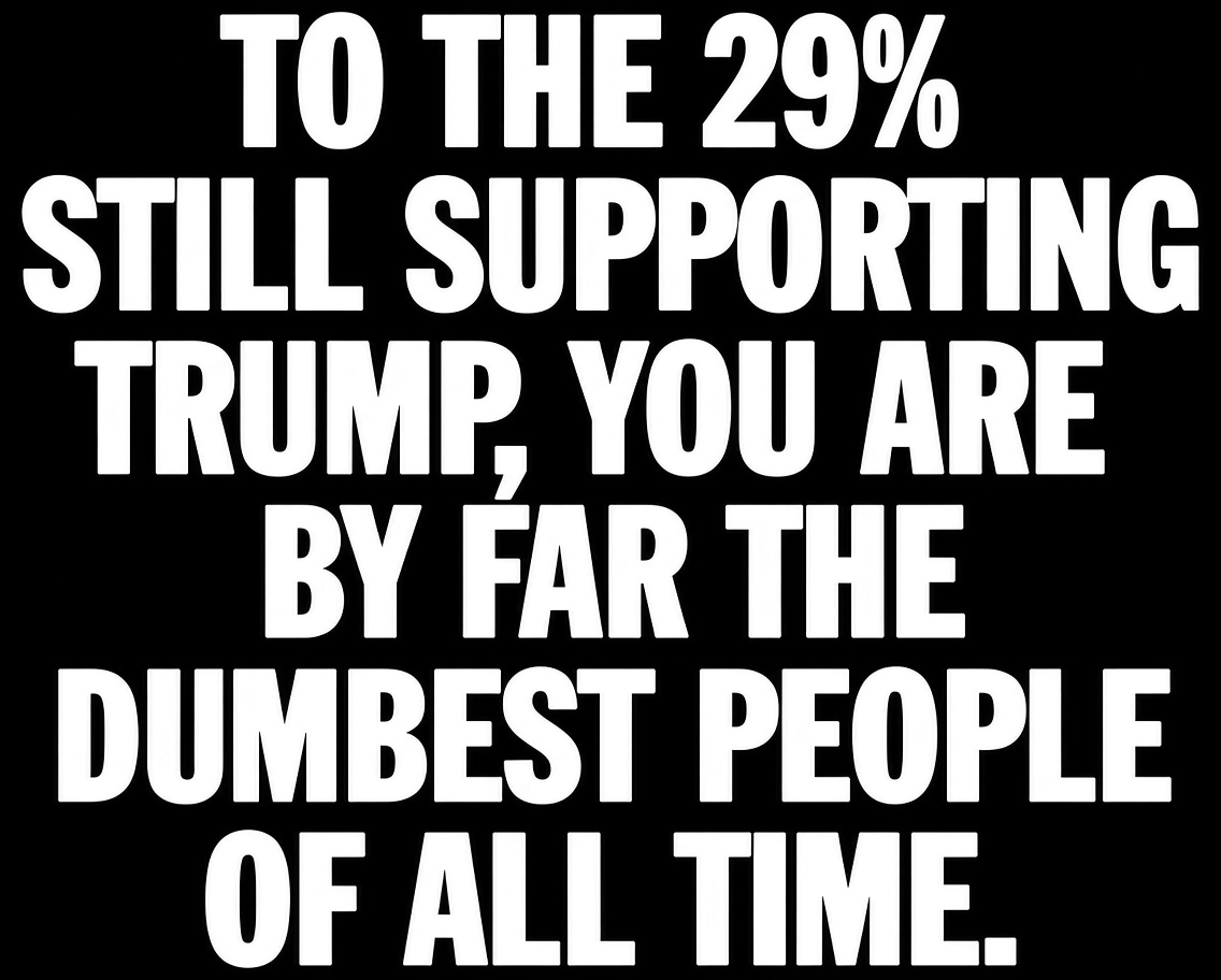 EmilyandMe2's tweet photo. BREAKING: Trump’s job approval has fallen to an abysmal new low:

🟢 Approve: 29%
🟤 Disapprove: 68%

That’s the lowest approval rating Trump has recorded with any pollster across either of his terms. https://t.co/ZwBMLVnHLE