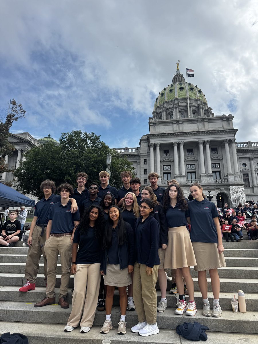 March_for_Life's tweet photo. The 2026 Pennsylvania March for Life has begun! ❤️ https://t.co/7fpyQwsGci