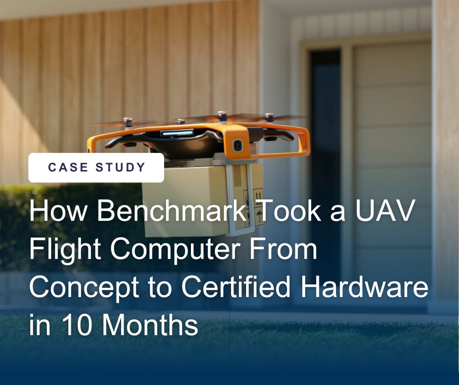 BenchElec's tweet photo. Benchmark helped develop a UAV flight computer that achieved a 37% smaller footprint and 31% lower weight while maintaining a validated path to production.

Read the case study: https://t.co/39eQSpHKtj
#Benchmark #UAV #Aerospace #Engineering #WhenItMatters https://t.co/4zKLYzh5lS