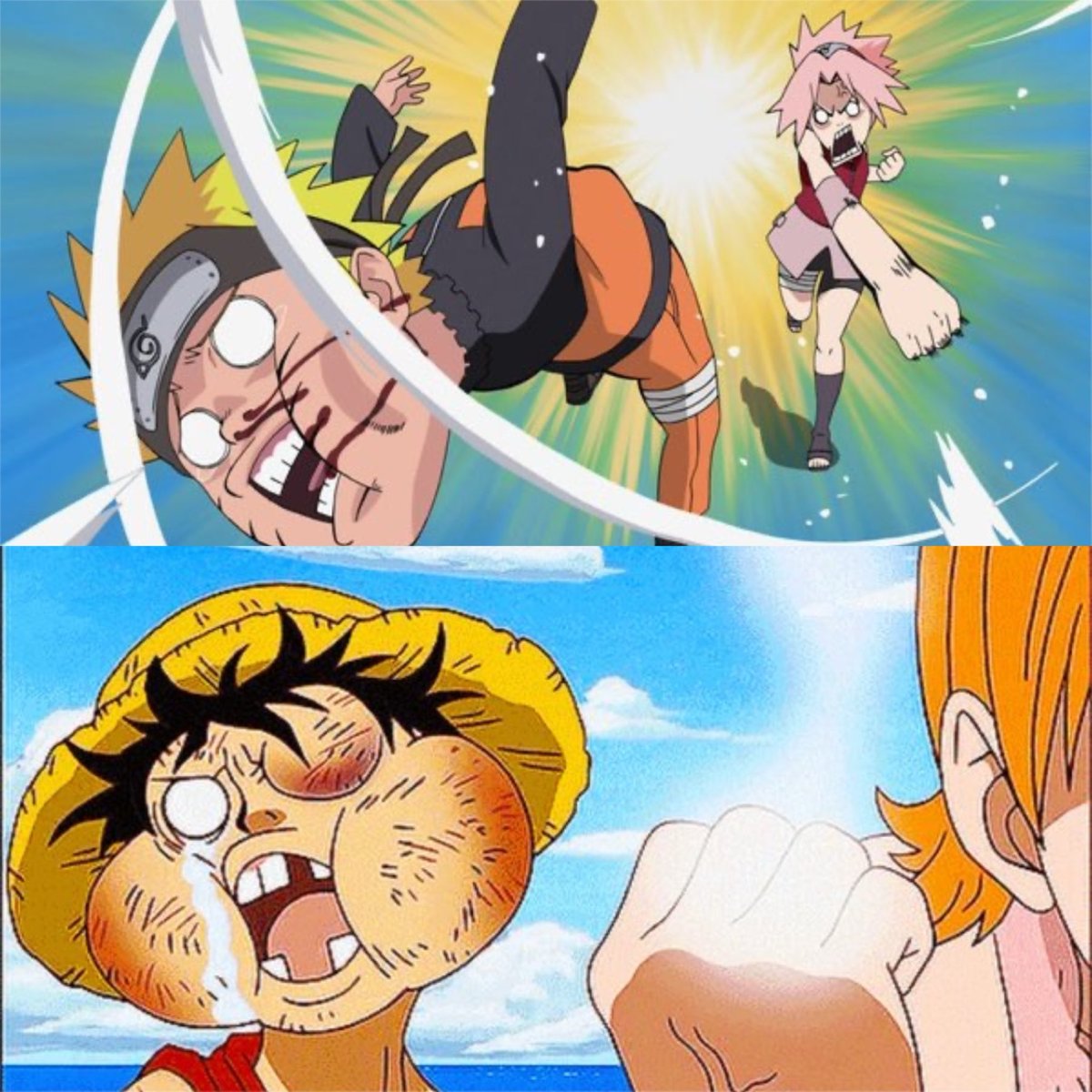 onepieceiya's tweet photo. ولإعادة القصة الى مجراها بسرعة دون تضييع الوقت على التوبيخ، يضيف الكاتب شخصية تؤدب البطل بطريقة كوميدية وسريعة https://t.co/cTm1uTVYlR