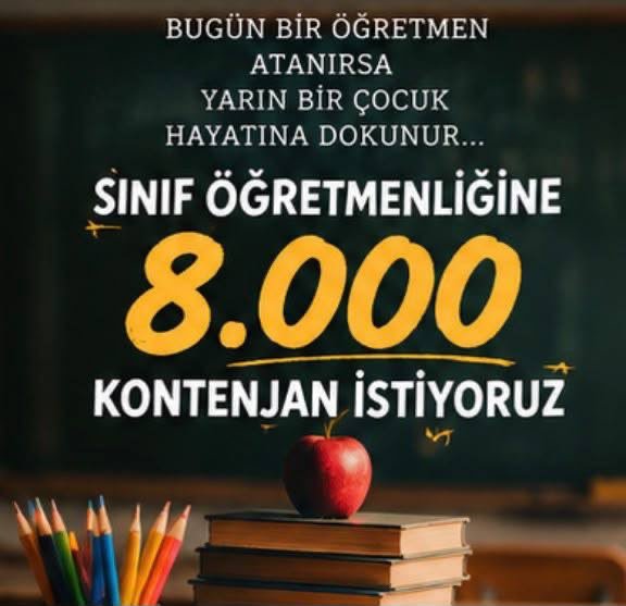 petrovakat47784's tweet photo. @OnurluOgretmen Öğrencilerimiz öğretmenine kavuşmayı beklerken geçici çözümlerle vakit kaybediliyor. Türkiye'nin gerçek ihtiyacı 23 bin sınıf öğretmeni açığı için kadrolu atamadır. #UcretliDegilSinifOgretmeniAta @memetsimsek @Yusuf__Tekin @RTErdogan https://t.co/jMuBUOHGVO