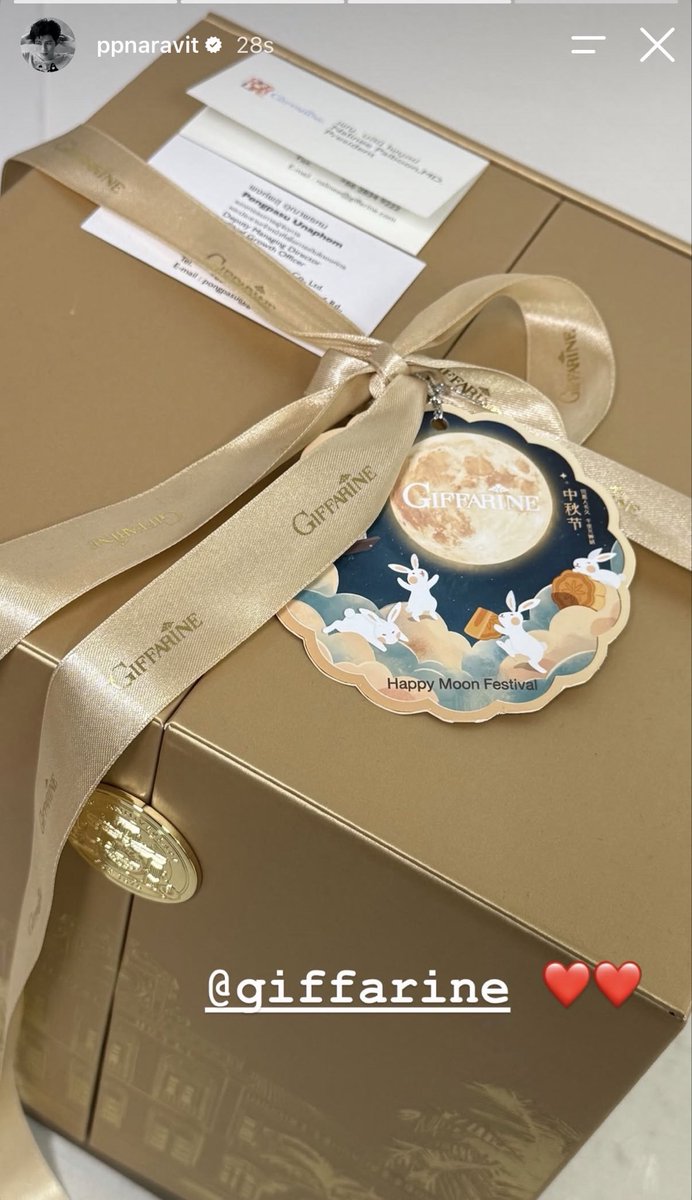 ilupond's tweet photo. @Giffarineoffice ♥️♥️ 

Happy Moon Festival. 

#ppnaravit https://t.co/xDIVoZestv