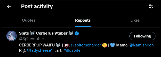 Vtuberfluffy1's tweet photo. Thank you so much for the repost!!  

You just made this three headed demon pup’s tail wag extra hard   

You’re officially part of the cerberpack now  

All the headpats for you 

 #Cerberpup #SpiteVtuber @SpiteVtuber https://t.co/NgBBebkIPS