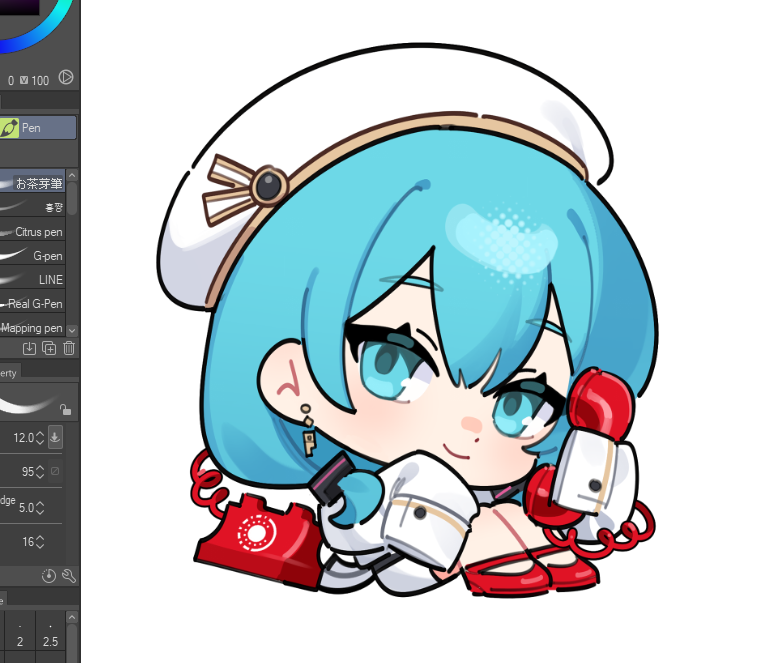 grimruu's tweet photo. wonder miku is so cute ☎️💙~ https://t.co/0JnmUWNAxK
