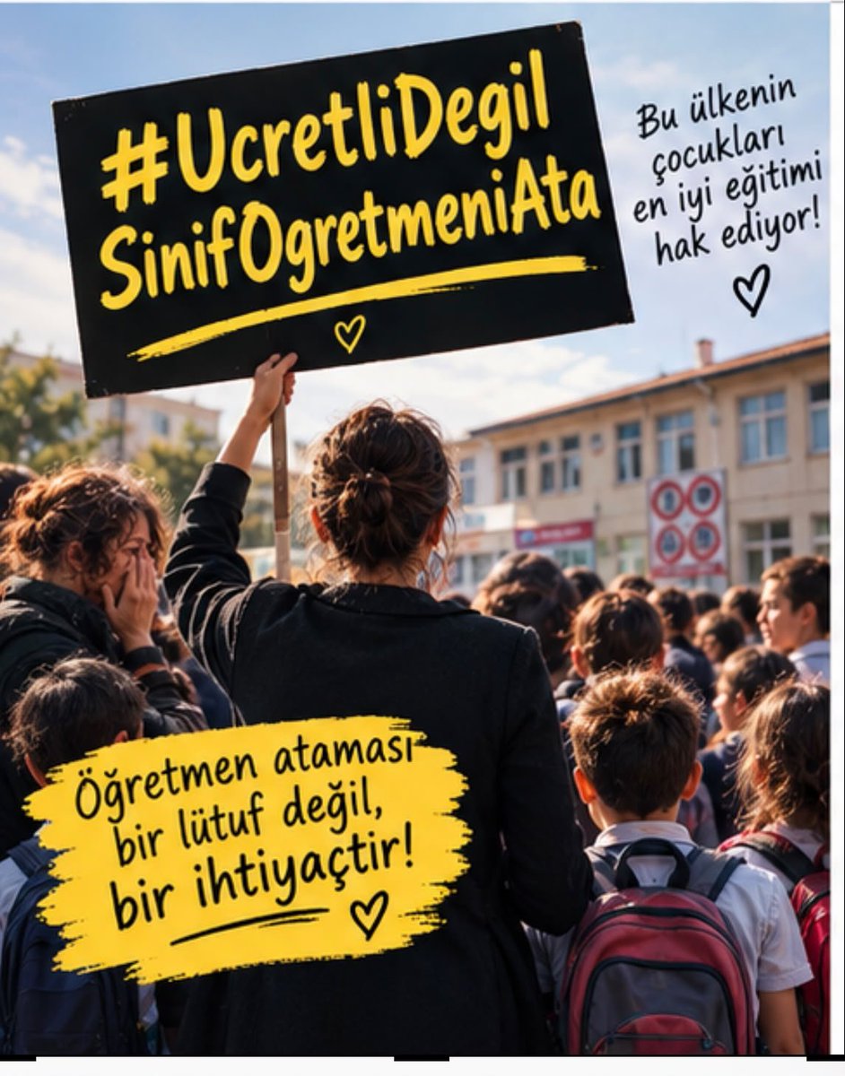 FeyzanurSaglam9's tweet photo. Müdürler kara kara düşünüyor, sınıflar öğretmensiz kalıyor. Çözüm ücretli görevlendirme değil, 23 bin sınıf öğretmeni açığı için kadrolu ve adil atama! #UcretliDegilSinifOgretmeniAta @memetsimsek @Yusuf__Tekin @RTErdogan https://t.co/SxT5uShEYQ