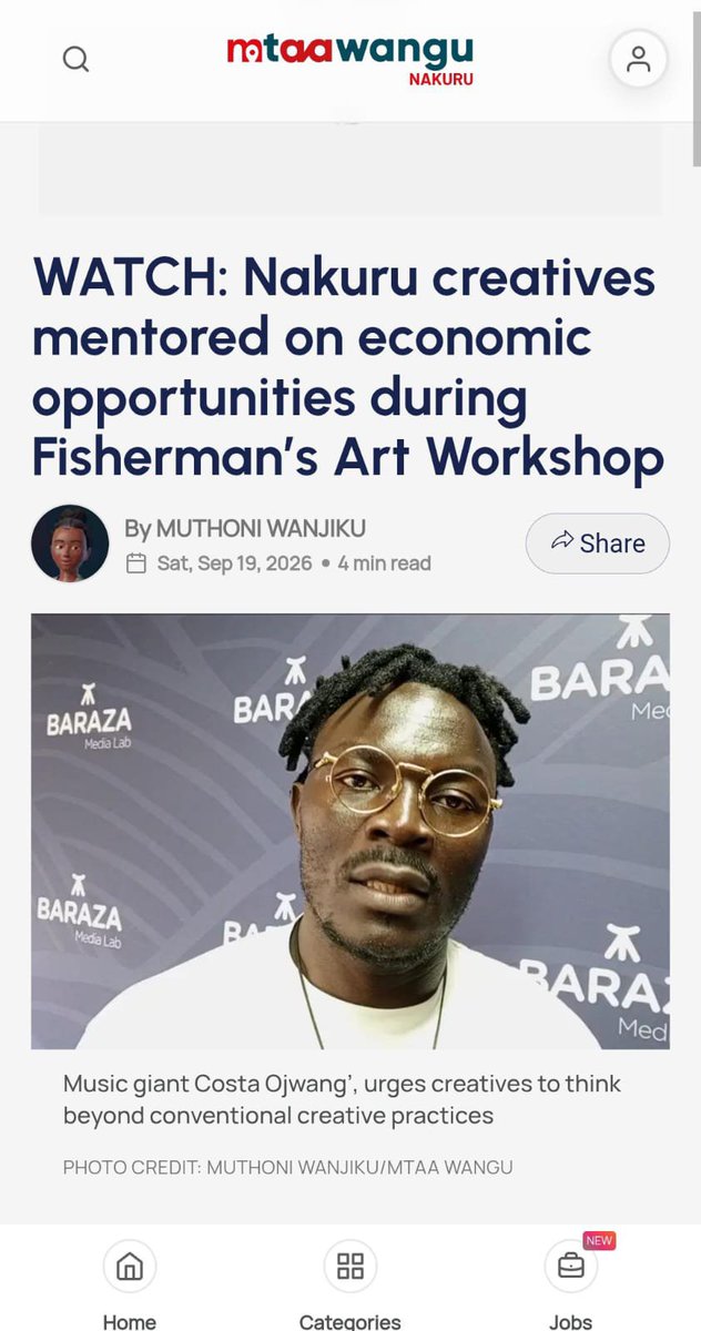 TribelessYouth's tweet photo. The workshop, held brought together content creators, fashion designers, musicians, filmmakers and artists, who were taken through topics including digitisation, content creation and monetisation.
Read more
https://t.co/CUXNeBzm7h https://t.co/tk48XaOg38
