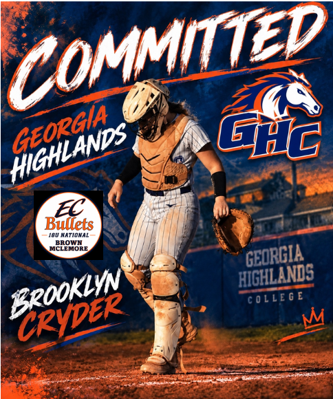 ECBulletsBrown's tweet photo. @GHC_SBALL gets a big deal from @EastCobbBullets. Congratulations to our @Brooklyncryder0 2027 on your commitment to GHC! https://t.co/84r1z14HqB