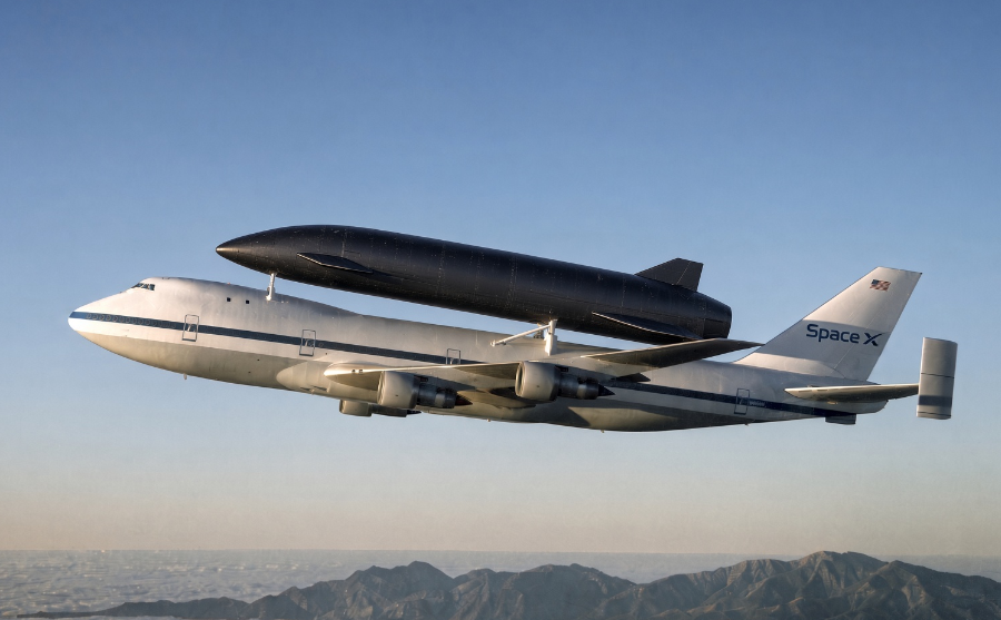 Robin__VD's tweet photo. @SawyerMerritt @elonmusk it looks like a landing strip, can you land thisone on the roof of Terafab? https://t.co/1sN3v8QrPN