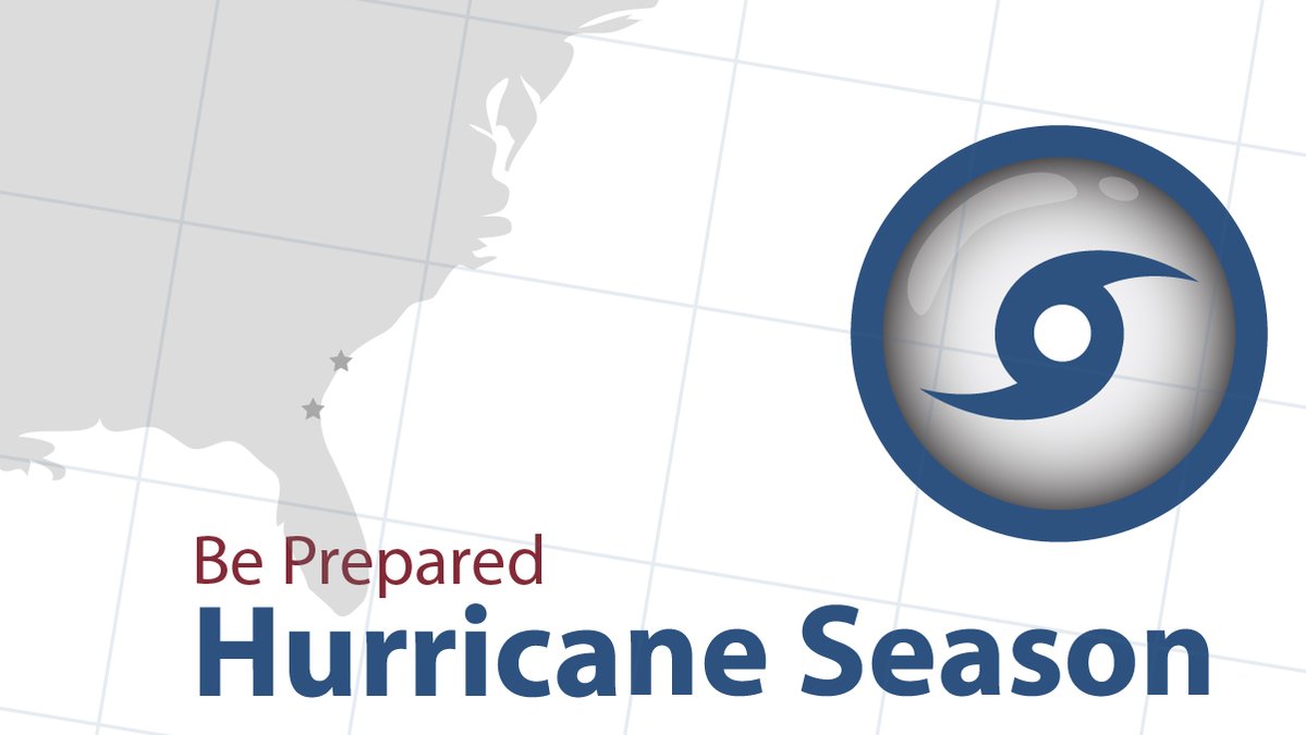 FLETC's tweet photo. At #FLETC, safety comes first. A reminder that the Atlantic Hurricane season continues until November 30. Know your evacuation zone, stock supplies, make a communication plan, & follow local official. Learn more: https://t.co/7z7bgMtC4a. Download the FLETC Mobile App for alerts. https://t.co/lSASEbXvgA