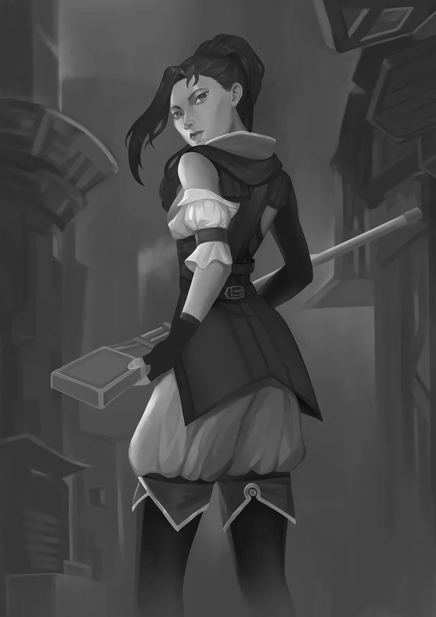 thelayrien's tweet photo. Inspired by Caitlyn from Arcane season 1.

Swipe through to see the full process from start to finish!
#gameart #characterdesign #portfolioday https://t.co/0mYkBFUa15