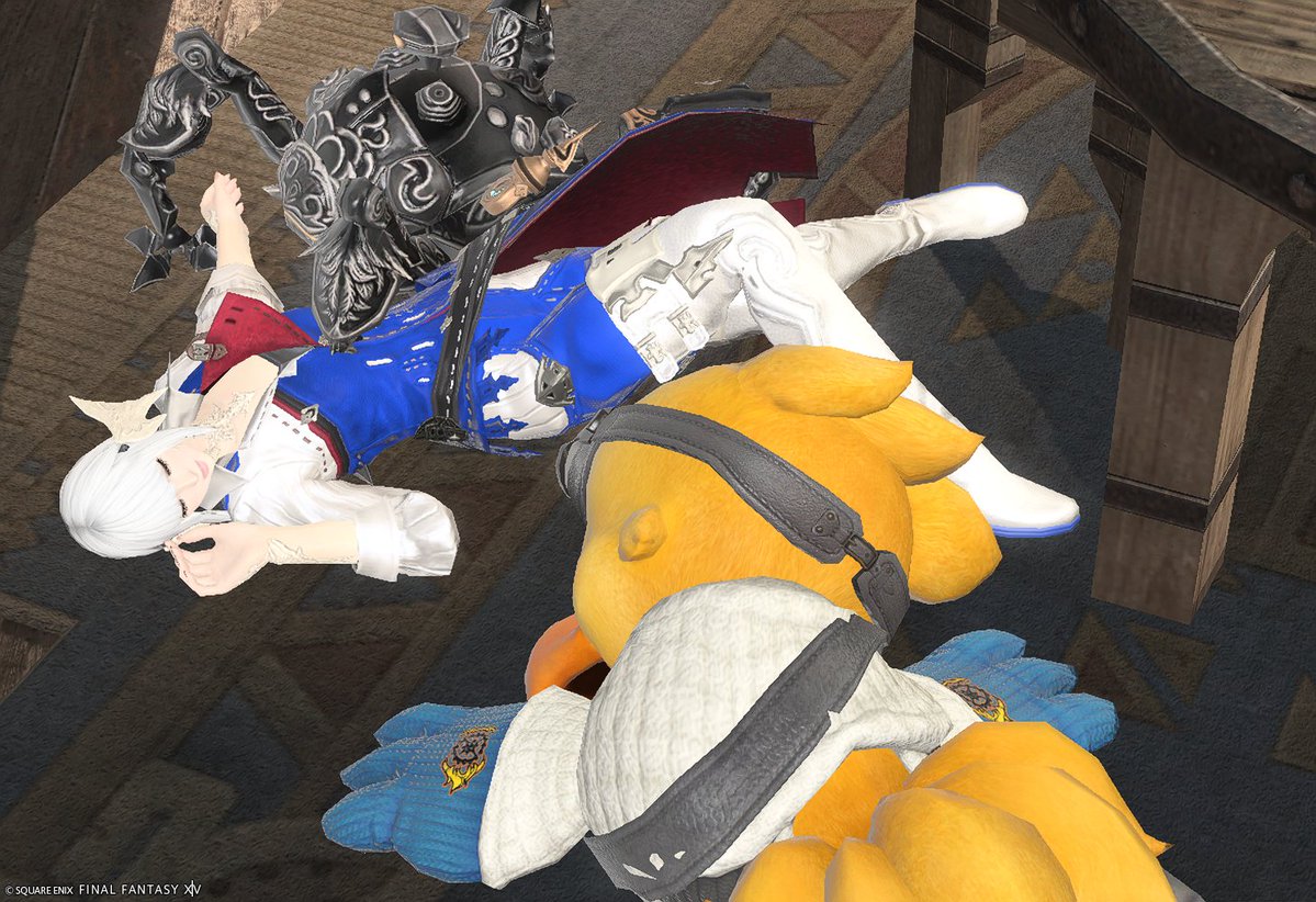regretmako's tweet photo. 呑みすぎたねぇ
#FF14 #アウラ #おはウラ #羽角普及委員会 #FF14SS https://t.co/SioeHcjB2t