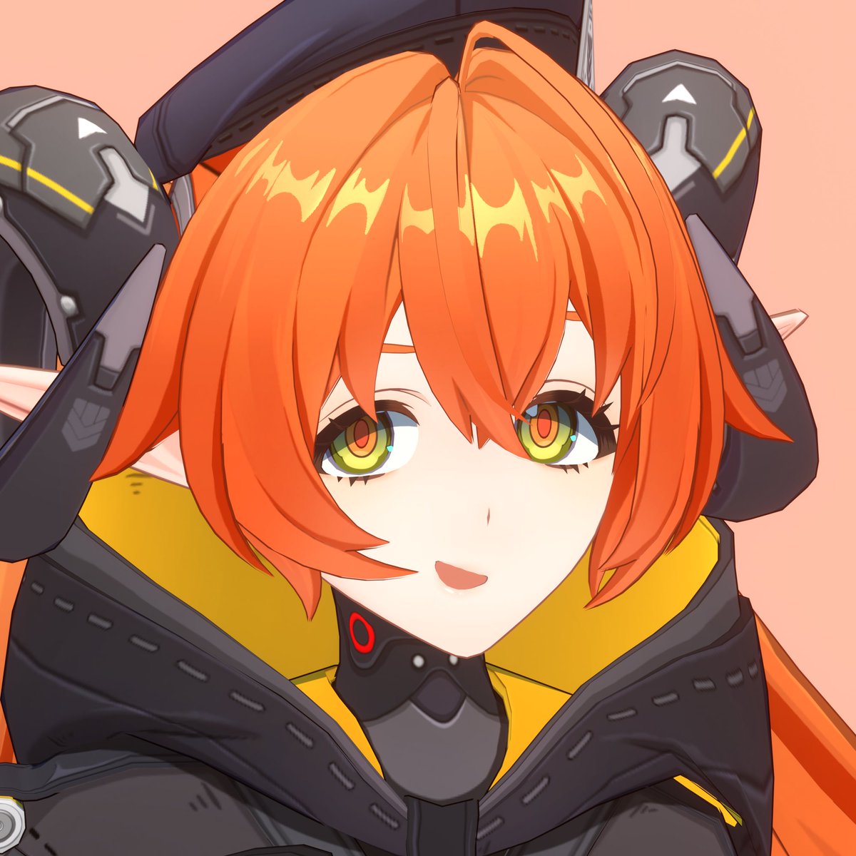Leiffalcon's tweet photo. there weren’t eye controls to make her wink but it still looks pretty nice I think https://t.co/eIWUKQVfKz