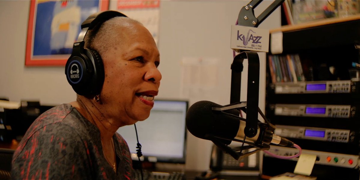 NEAarts's tweet photo. "The main thing is just trying to tell a story about the music, and a presentation that can take people on a on a musical journey."

Learn more about jazz broadcaster &amp; 2026 Jazz Master Rhonda Hamilton.

https://t.co/jQW5LXDnbK https://t.co/s9COUlWPsP