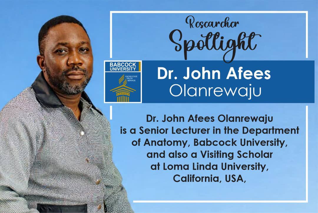 Babcock_Univ's tweet photo. What can a molecule tell us about the future of healthcare?
At Babcock University, Dr. John Olanrewaju is answering this question!
Read the full Researcher Spotlight: https://t.co/me5tmXxgQV
This is Babcock Research! Research that Matters!
#BabcockResearch #ResearchThatMatter https://t.co/yWLm1vvdd4