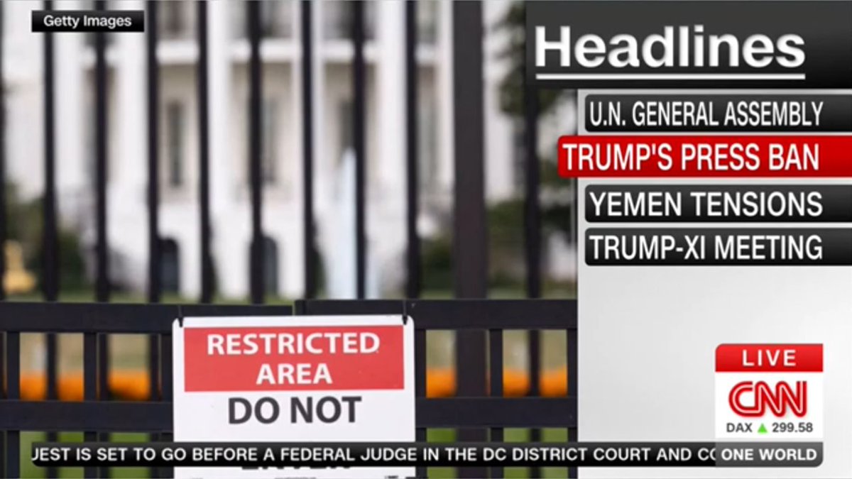 see_lallero's tweet photo. Comunicato congiunto di ABC, CBS, CNN, NBC e - attenzione - Fox News. 
"È di vitale interesse per il pubblico ricevere informazioni accurate e indipendenti sul proprio governo... (1/2) https://t.co/9LNN2Dp1fj