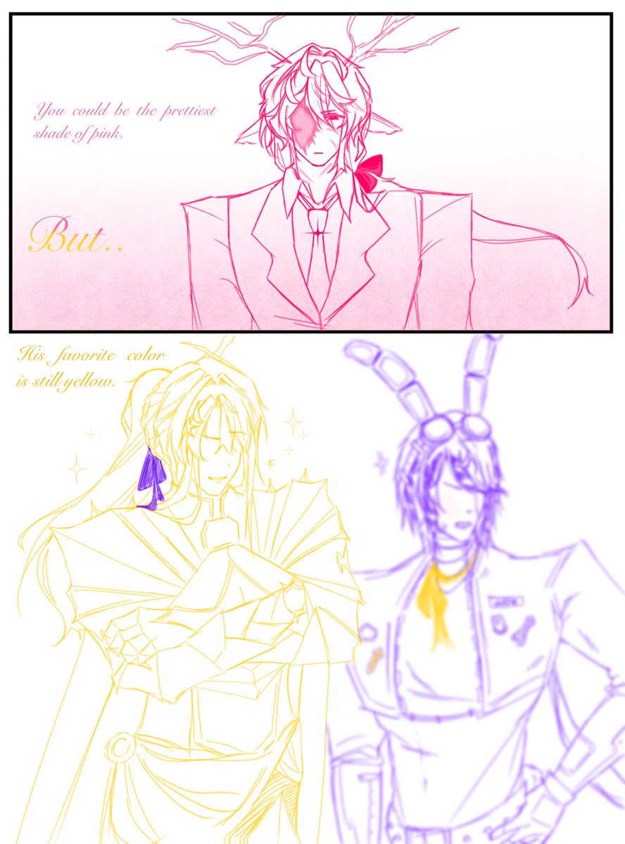 kaotickavi's tweet photo. "I don't hate you, I envy you."

oh okay

#sharpnessfanart #boomiefanart #deathtrapduo https://t.co/Oos4fuwGOX