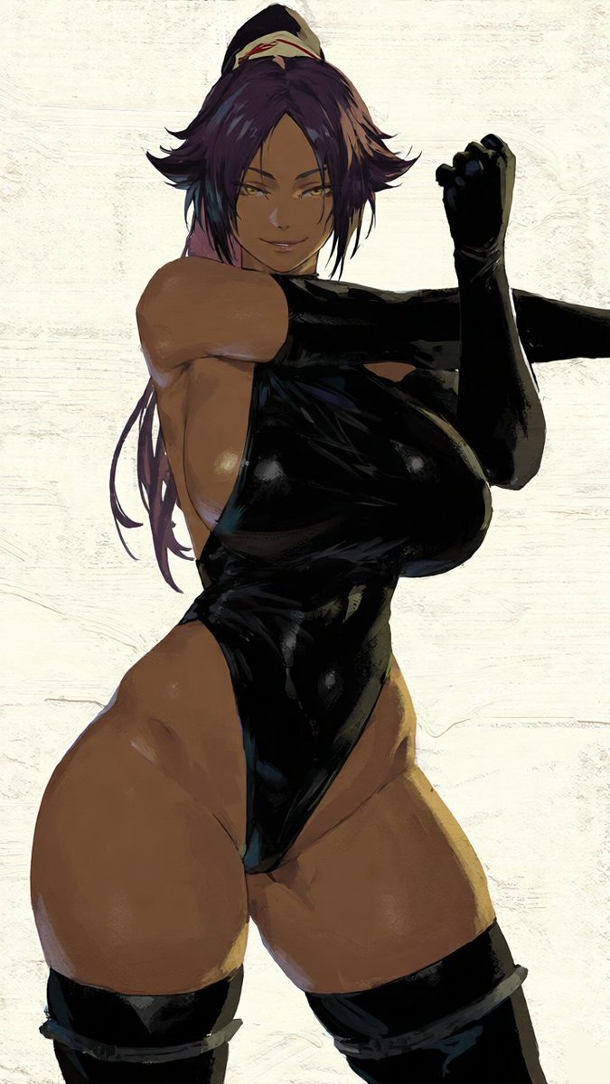 kayjuudraws_'s tweet photo. Yoruichi Shihouin https://t.co/LD7hepxXAA