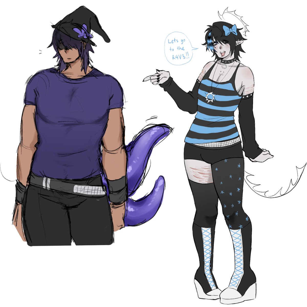 TXMAT0CAT's tweet photo. //scars, tentacles(?), belly bulge 

Azuret1m3 but I gave up. I wanna change azur3 designs sm. He’s so ugly w that hair  #freaksaken #forsakennsfw https://t.co/SqoQLccbO1