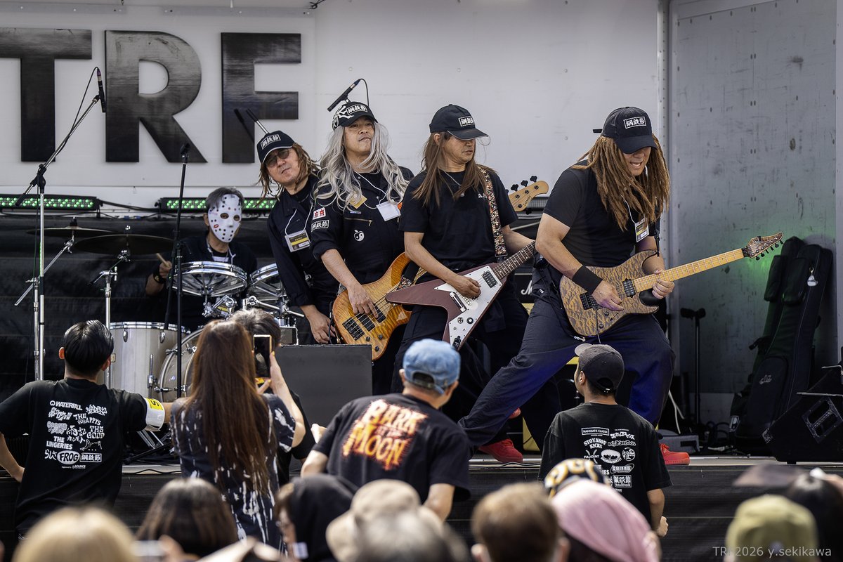 METALBUSHI's tweet photo. 先日の
「TOWADA ROCK FESTIVAL 2026」

Photo by 関川さん。
今年もありがとうございました！ https://t.co/oaeaOpHiK0