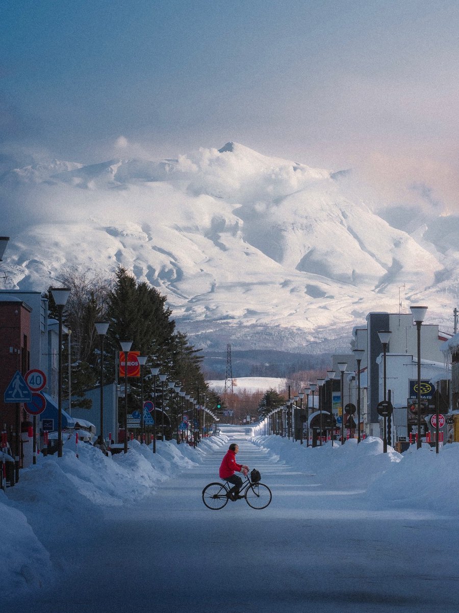 visualsofearth1's tweet photo. Winter in Hokkaido, Japan ❄️ https://t.co/Xd8PqcWZIB