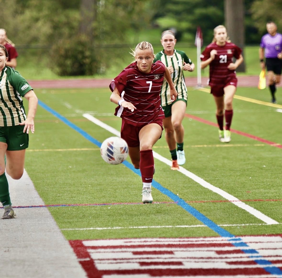 WalshWSoccer's tweet photo. Scenes from this weekend’s thriller!🤩

📸 by marmashmedia 

#SwordsUp⚔️ https://t.co/dsfKFauP7d