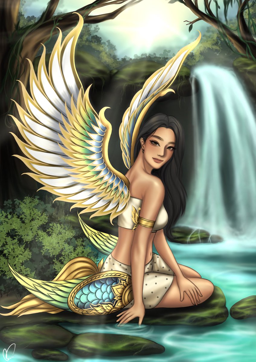DrawnBySom's tweet photo. SOM GENESIS #6 - KINNARI กินรี

Something has changed.

She is no longer standing beside the mythology.
She is becoming part of it.

KINNARI marks the entrance into Himavanta.

SOM GENESIS will consist of 12 works.
This is #6.

Halfway.

#SomGenesis https://t.co/epWGk7mSaM