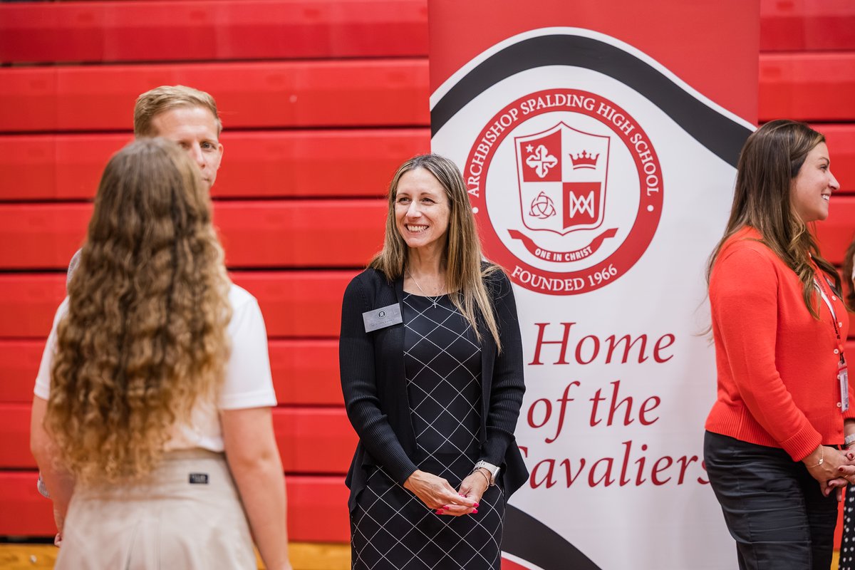 ASHSCavaliers's tweet photo. Thank you to everyone who joined us for the Archdiocese of Baltimore Catholic High School Fair! We loved welcoming prospective students and families to Spalding for an evening of questions, conversations and possibilities. https://t.co/vtKzUUyWhl