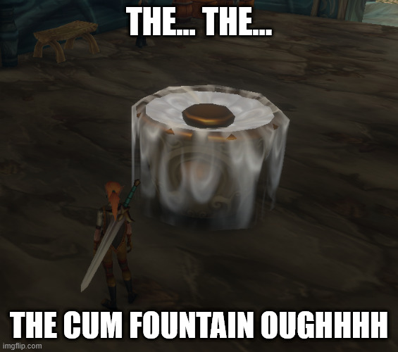RoxyRirumi's tweet photo. not the biggest WoW Person but i just saw this in the Forever Beta and had to make a meme... https://t.co/cEMDHArPOT