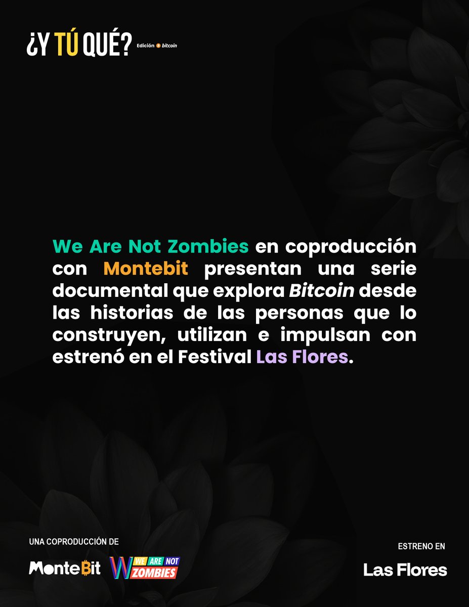 MonteBit's tweet photo. 🎥 Este noviembre estrenamos 3 documentales acerca de #Bitcoin en coproducción con @wanzmx en el festival de @lasflorescinema 👏 🎞️

#bitcoin #bitcoinnews #bitcoinmexico #mexico #cine #documental #bitcoinnews #bitcoiner #btc #cdm #cinemex #soumaya https://t.co/gUDNkehSc4