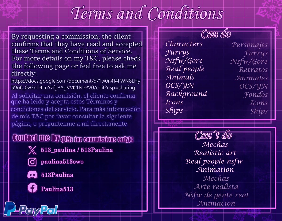 513_paulina's tweet photo. T&amp;C:https://t.co/SxJtL3zinb

˚ ༘♡ ⋆｡˚ Tags  ˚ ༘♡ ⋆｡˚
#commissions  #commissionsopen #illustration #comms https://t.co/fViQWhGf3R