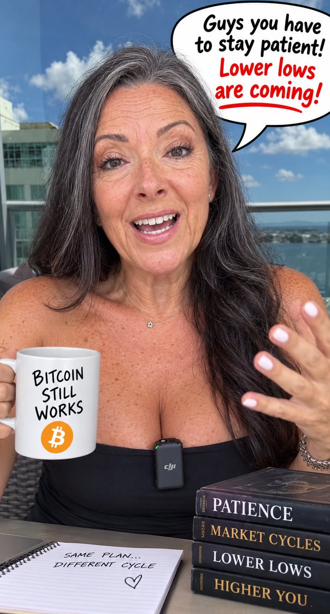 philosophicus11's tweet photo. @scottmelker Shes the only stubborn one that even in the new all time highs will keep on saying that lower lows are coming and all this is a liquidity grab 😀 https://t.co/WJDYgZU9bs