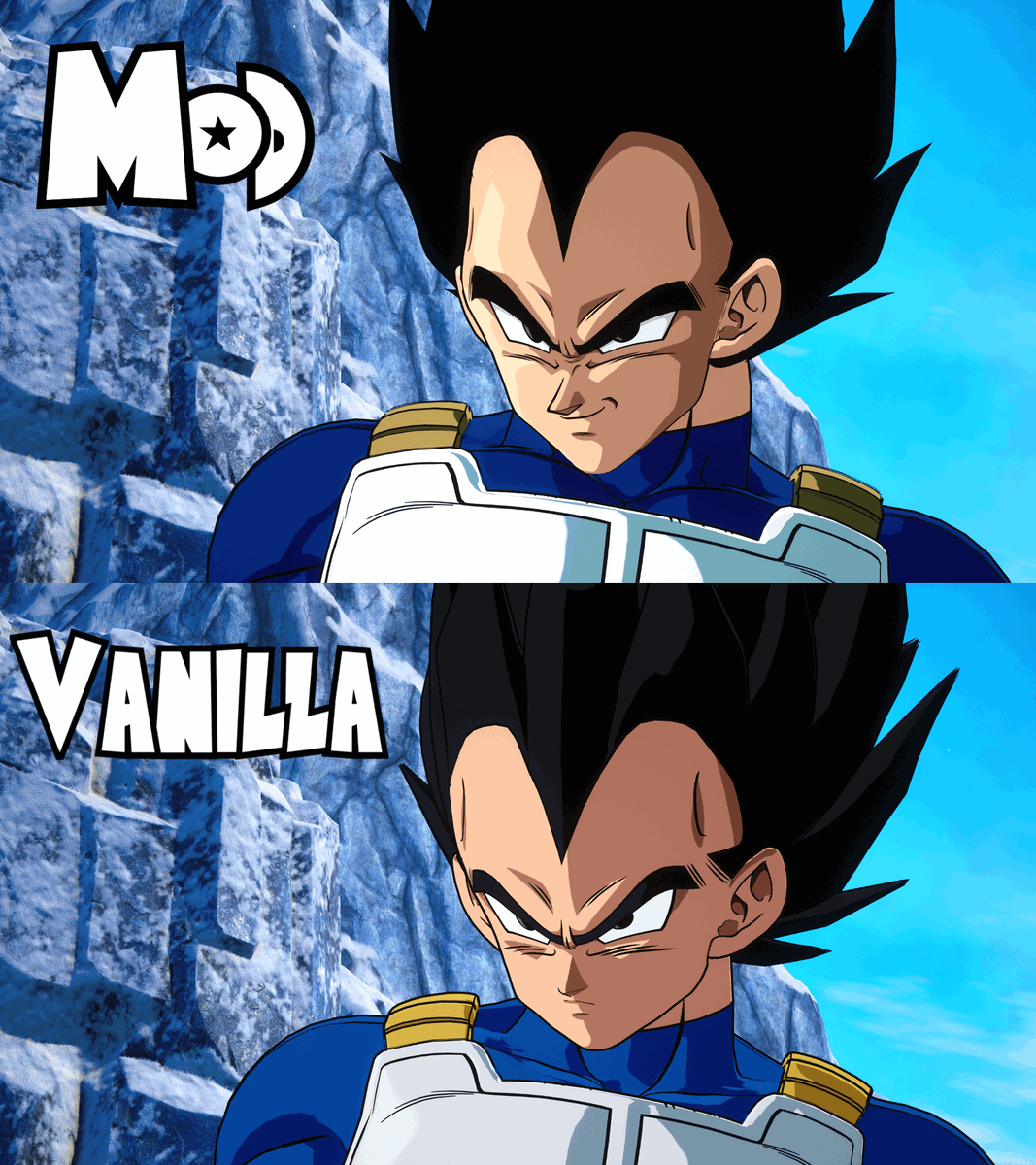 RiotaDbz38's tweet photo. Vegeta Update, still wip https://t.co/Xl6DQkqjEZ