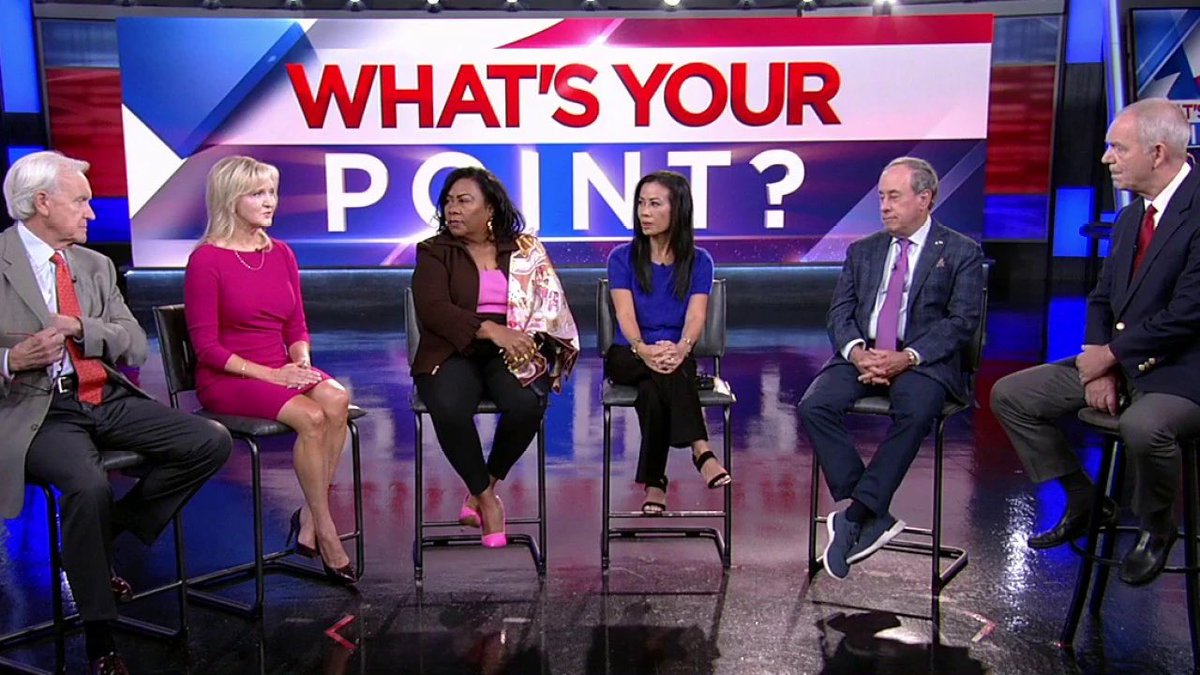 GrooganFox26's tweet photo. Massive Harris County Property Tax Hike exposed! Homeowners hammered with cumulative 41% increase over past 3 years by trio of Democrats in control. 
The “What’s Your Point?” Crew called them out on @FOX26Houston https://t.co/ZmTjC2bxWl