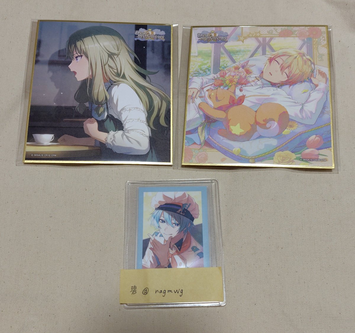 nagmwg's tweet photo. 【交換】プロセカ 色紙58弾B

譲)寧々、司

求)画像2枚目 類

他ツイと合わせてのお声がけ◎
検索よりお気軽にお声がけください🍀 https://t.co/JShojNgzU0