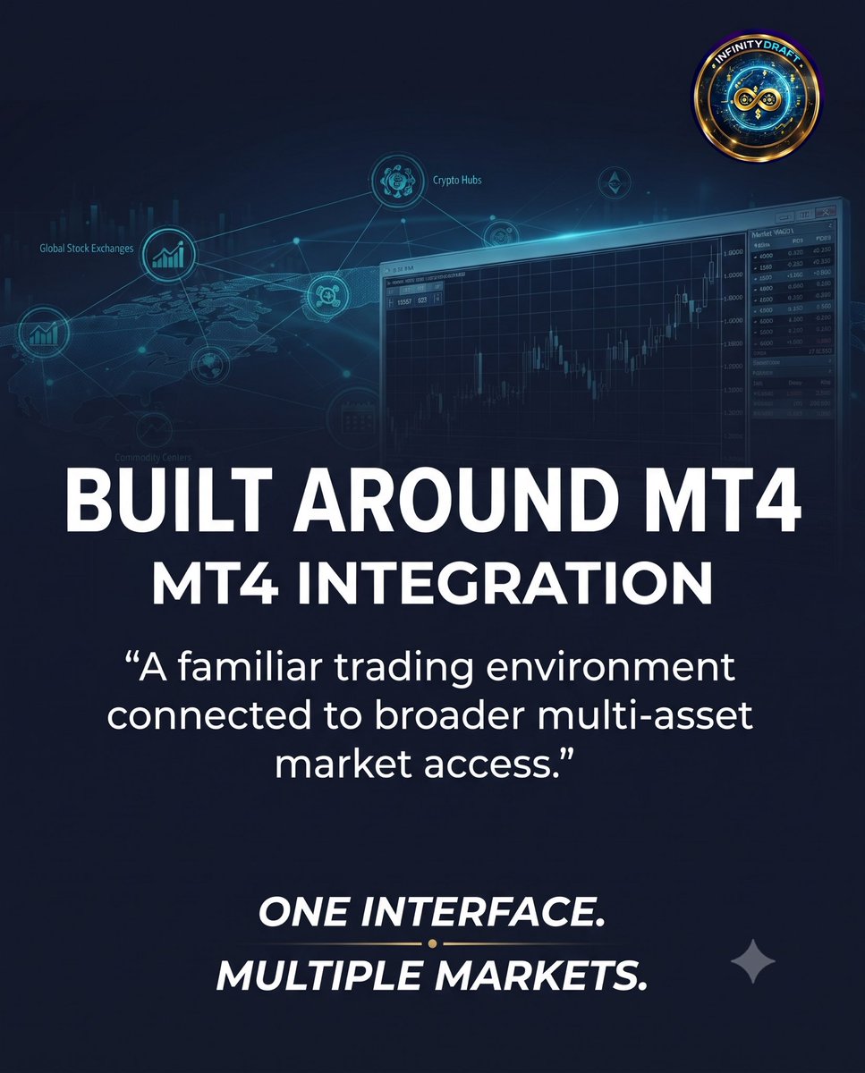 infinitydraftio's tweet photo. **Unifying Global Markets on a Single Decentralized Gateway.**

Modern market access is increasingly about connectivity, flexibility and the ability to engage across multiple asset categories from one environment. https://t.co/wHL7RaWHV1