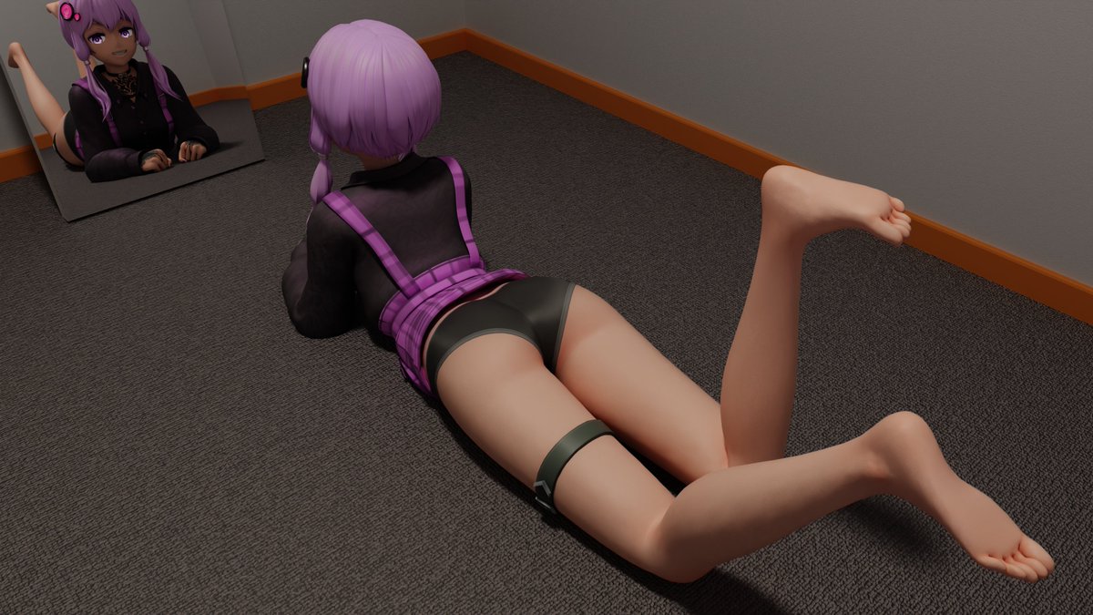 NechyrsAbyss's tweet photo. 🟣⚫️A bit of Yukari Yuzuki to start the day off... right? Or is this the wrong way?🤔 https://t.co/eeyX0Jc0Ch