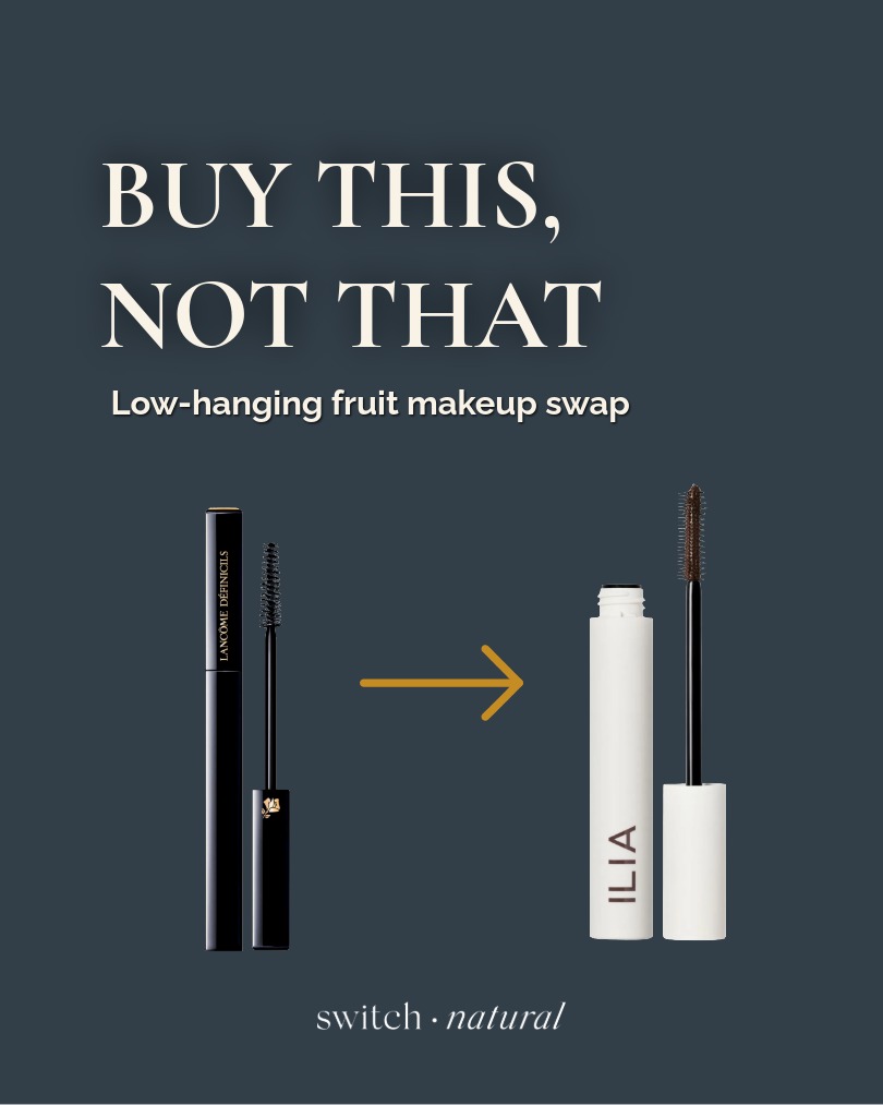 switchnatural's tweet photo. The clean version of this mascara actually costs less than the conventional one. Clean isn't always the more expensive choice. https://t.co/UkMgBkQBSd