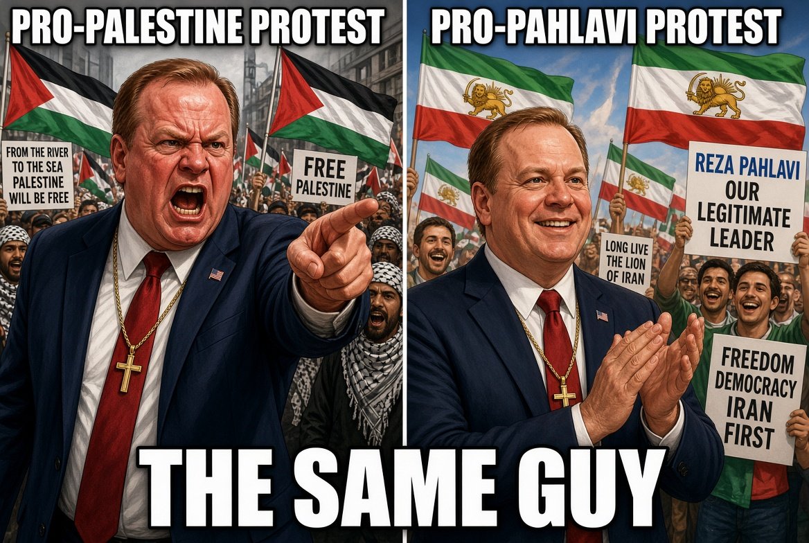 f0rsh0's tweet photo. @PierrePoilievre @MelissaLantsman @PahlaviReza Conservatives can't keep the same energy if it's non muslims invading and protesting in Western countries. https://t.co/H5SIC35JvA