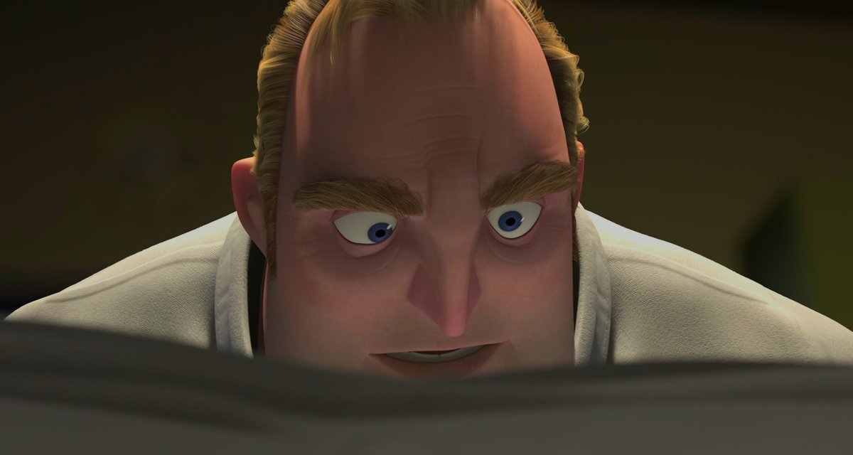 Lavagirlover's tweet photo. Start the story: Mr. Incredible was reading the newspaper on a dull day when he saw an ad for a missing girl it didn't give her name or anything and he felt bad for her. Yet, a small part of him couldn't help but notice she was wearing a nice costume, which made him feel guilty😮‍💨 https://t.co/t3j8bJt28Q