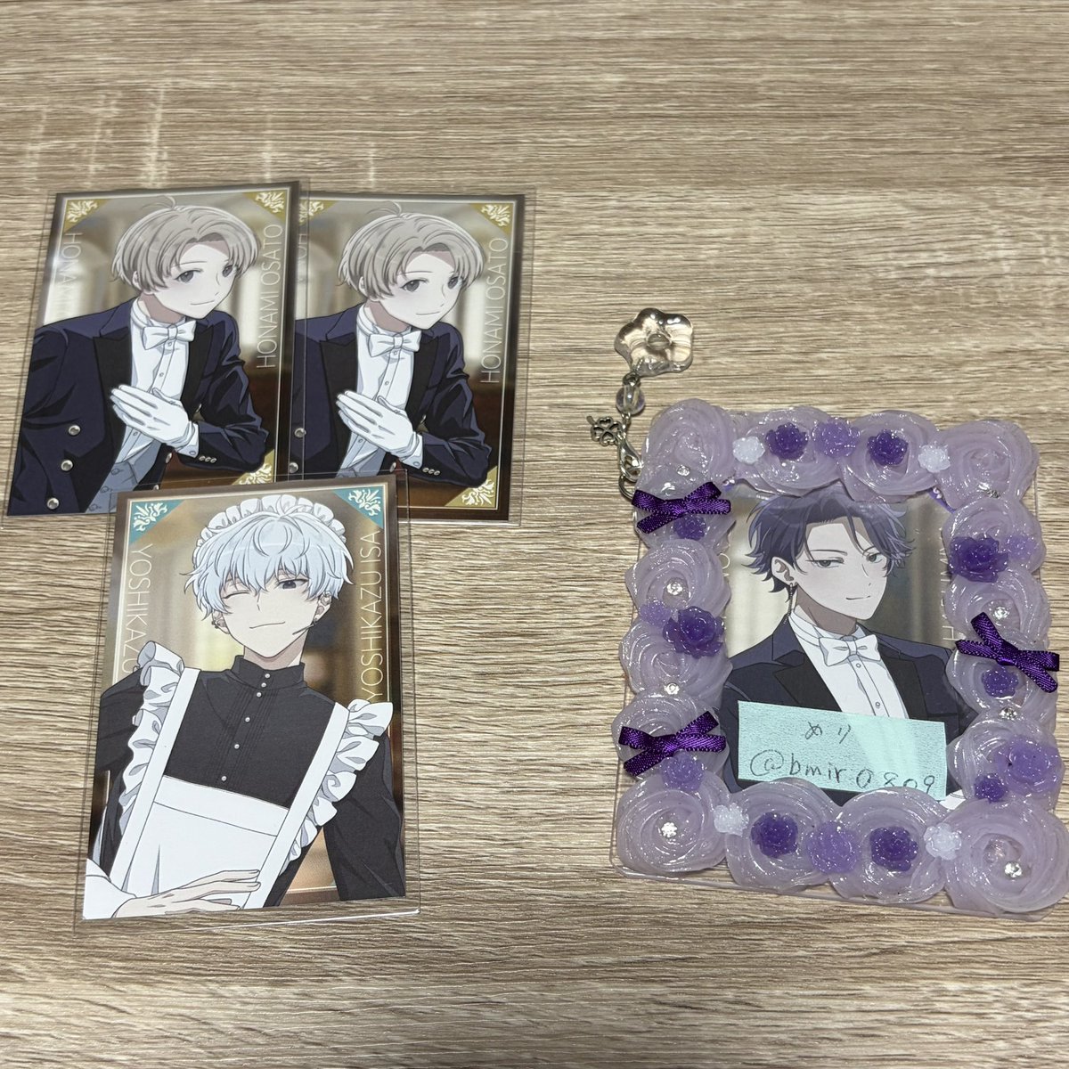 bmir0809's tweet photo. 【交換・譲渡】アオペラ メイド&amp;執事喫茶 カフェ ファショカ ファッショナブルカード

譲: 壱1 燐 道貴 ルカ 雨夜 舞斗 ふかみ1 帆波 良和1

求: 永臣＞定価+送料

数の記載なしのキャラは2あります。
都内手渡し、郵送可◎
検索からもお気軽にお声掛けください💍 https://t.co/TK00gsuwGX