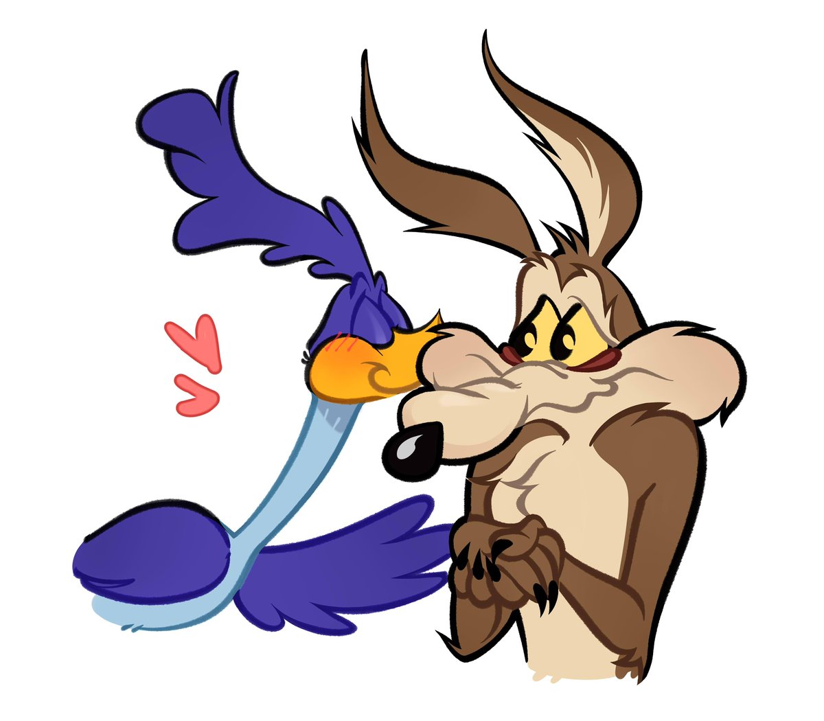 Marieevi_'s tweet photo. My take on #wilerunner 💘

#wileroad #coyotevsacme #wileecoyote #roadrunner #looneytunes #myart https://t.co/h5RIJPhUlL