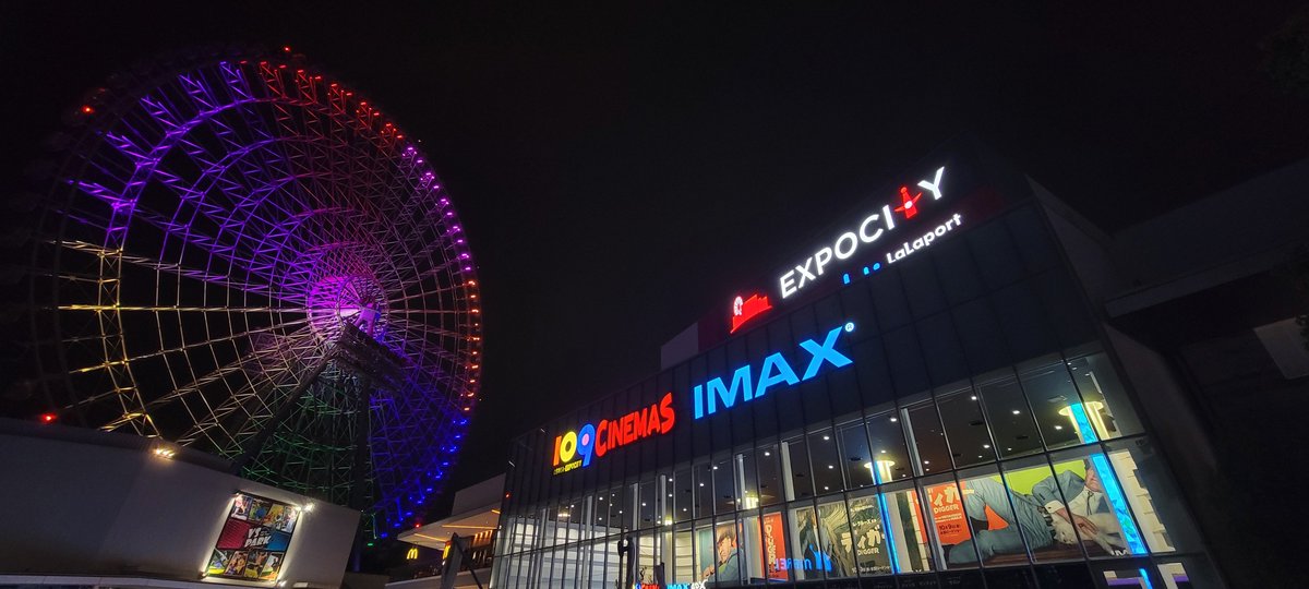 DK_hrmt0916's tweet photo. ついに大阪のIMAXレーザー GT（1.43:1）で初鑑賞。

初『オデュッセイア』ということだけでなく、快適さ（ロビーの落ち着き、座席の座りやすさetc.）がすごすぎて、都合をつけて再訪したい。 

終の住処候補はエキスポシティ近隣かも。 https://t.co/ujucFyFC5x