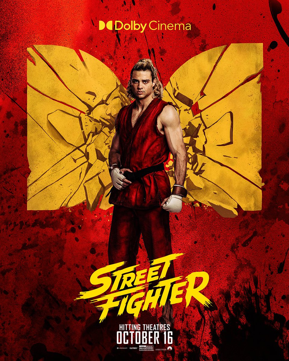 Street_Fighter's tweet photo. The World Warrior Tournament is coming to #DolbyCinema. 👊 Get your tickets now for #StreetFighterMovie - only in theatres October 16. https://t.co/r9obdOCssF https://t.co/9YZs5k3Rto