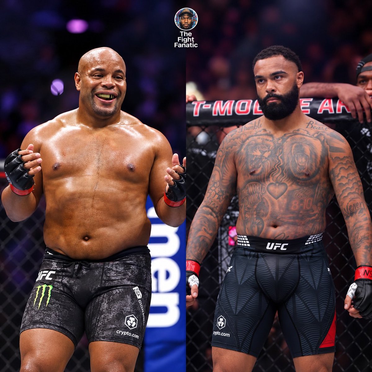 FightFanatic_'s tweet photo. Man, DC probably would’ve been a better coach for Gable than Jon because they got similar build, and DC actually fought and dominated massive heavyweights.

Gable looked awful, and honestly, it feels like they rushed him. Barely a year into his pro career and he’s already fighting UFC heavyweights, while barely using the one skill that got him here in the first place. 🥇